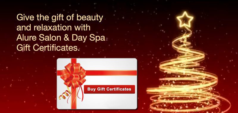 Online gift certificates now available!